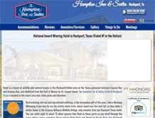 Tablet Screenshot of hamptonrockport.com
